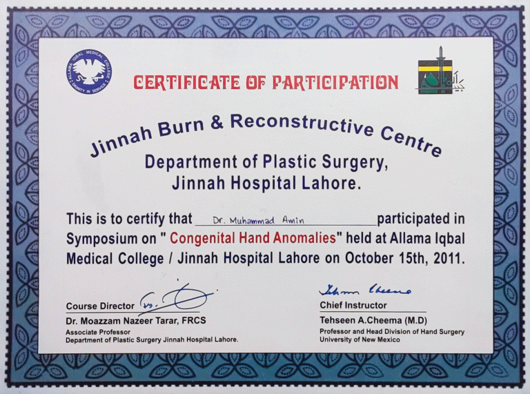 2011-hand-anamolies-surgery-certificate